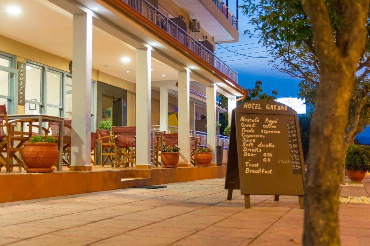 Hotel Grekas Neoi Poroi Exterior foto