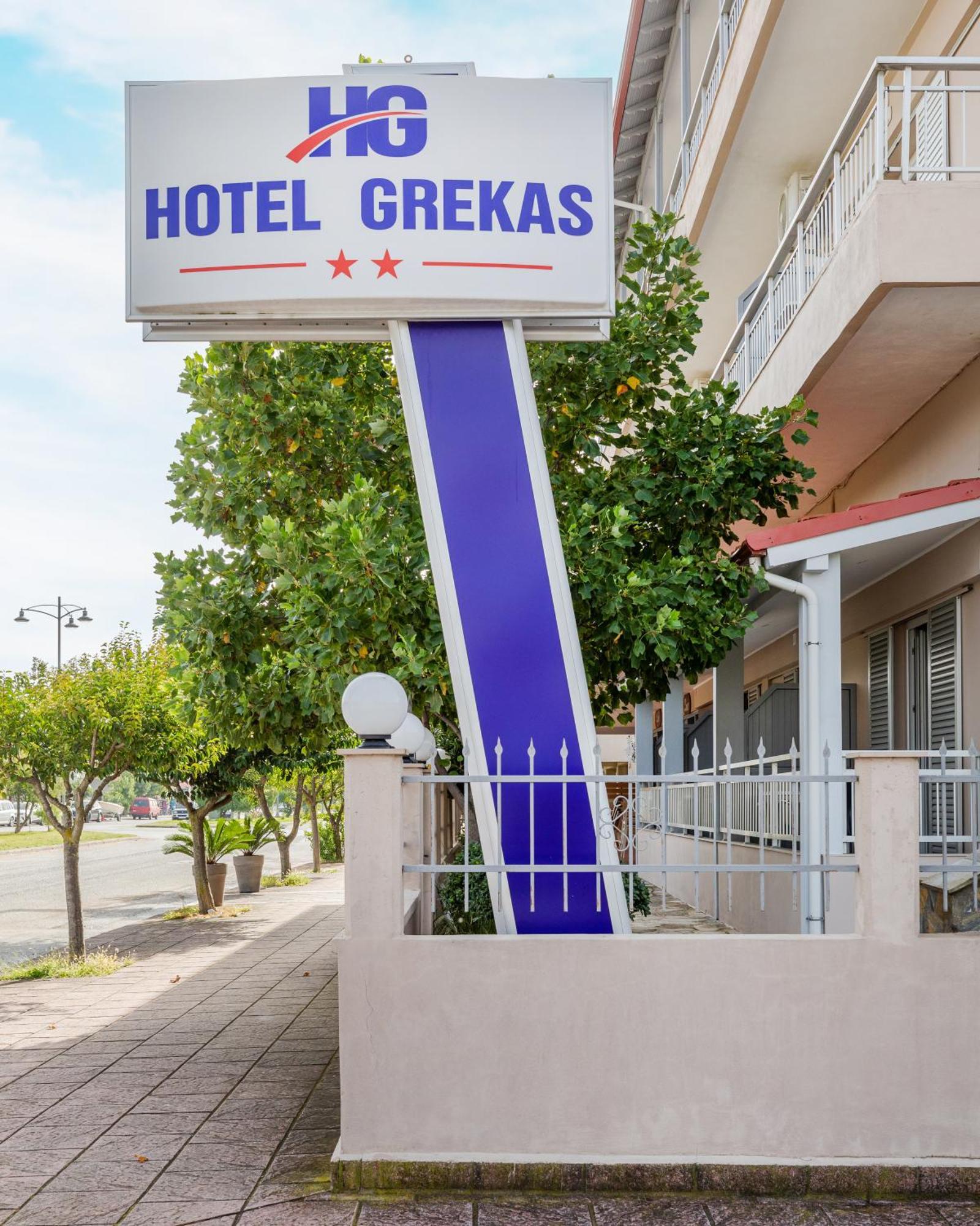 Hotel Grekas Neoi Poroi Exterior foto